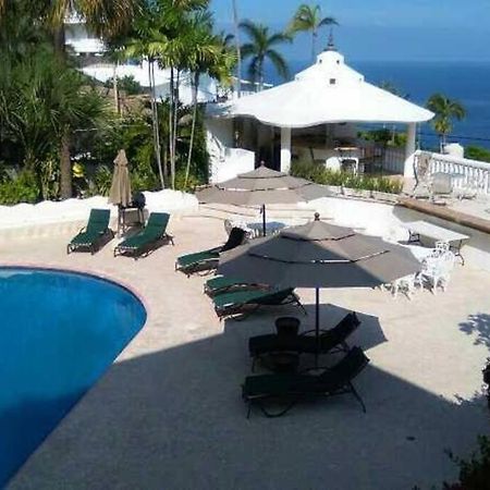 Villa Palmitas Acogedor Departamento Nivel Piscina Gigante Jardines Acapulco Bagian luar foto