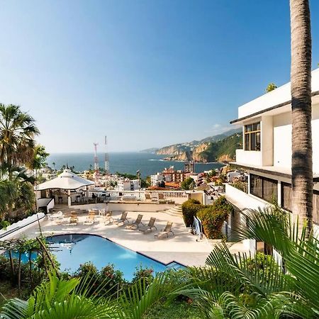 Villa Palmitas Acogedor Departamento Nivel Piscina Gigante Jardines Acapulco Bagian luar foto
