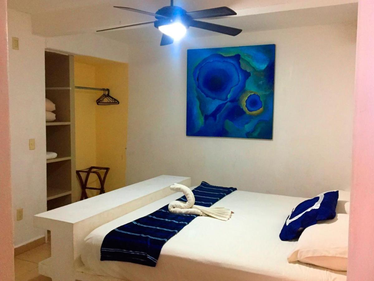 Villa Palmitas Acogedor Departamento Nivel Piscina Gigante Jardines Acapulco Bagian luar foto