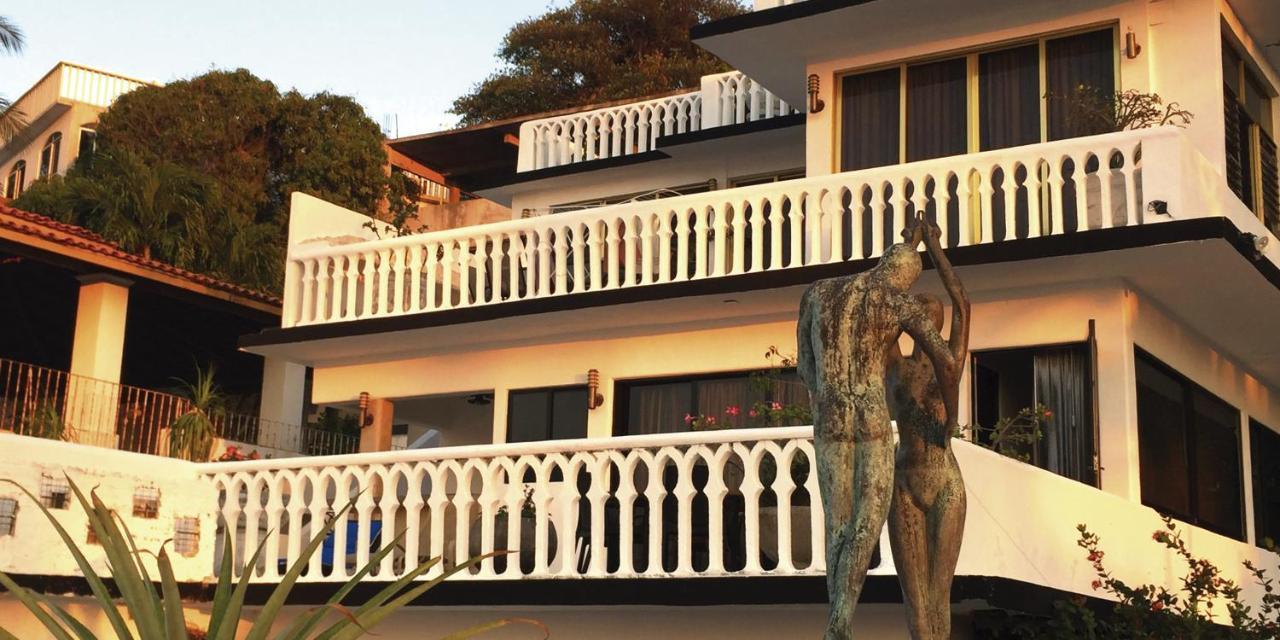 Villa Palmitas Acogedor Departamento Nivel Piscina Gigante Jardines Acapulco Bagian luar foto
