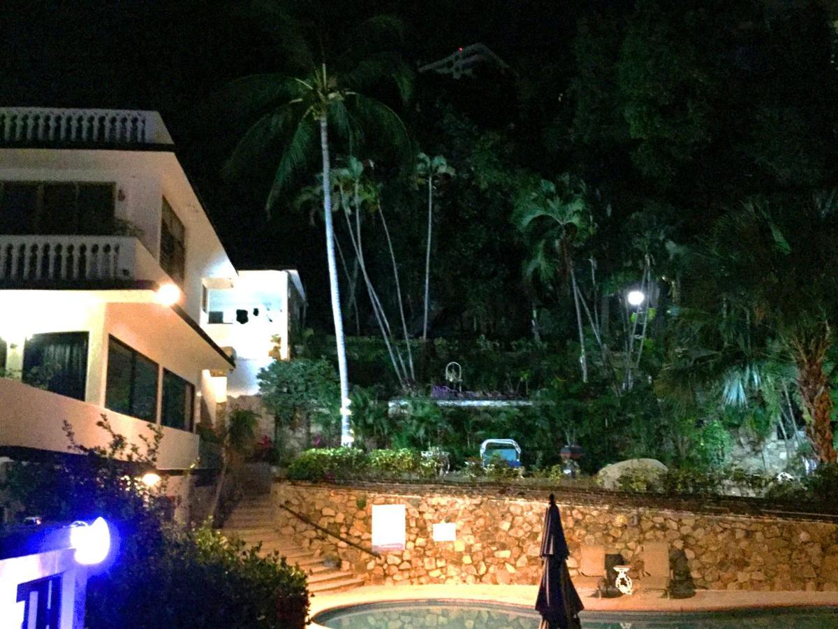 Villa Palmitas Acogedor Departamento Nivel Piscina Gigante Jardines Acapulco Bagian luar foto