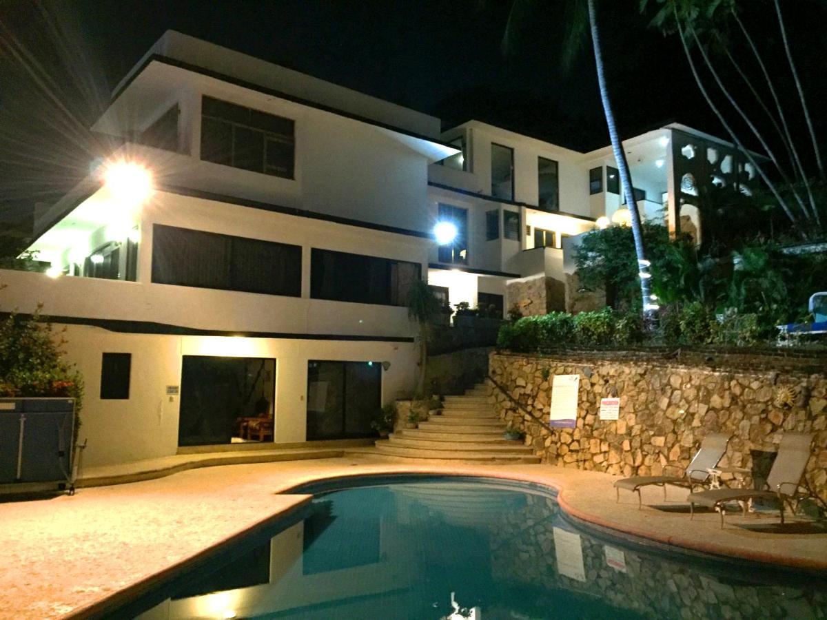 Villa Palmitas Acogedor Departamento Nivel Piscina Gigante Jardines Acapulco Bagian luar foto