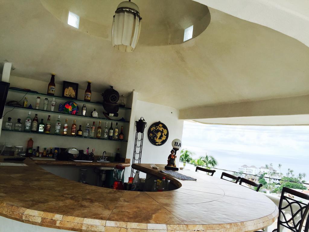 Villa Palmitas Acogedor Departamento Nivel Piscina Gigante Jardines Acapulco Bagian luar foto