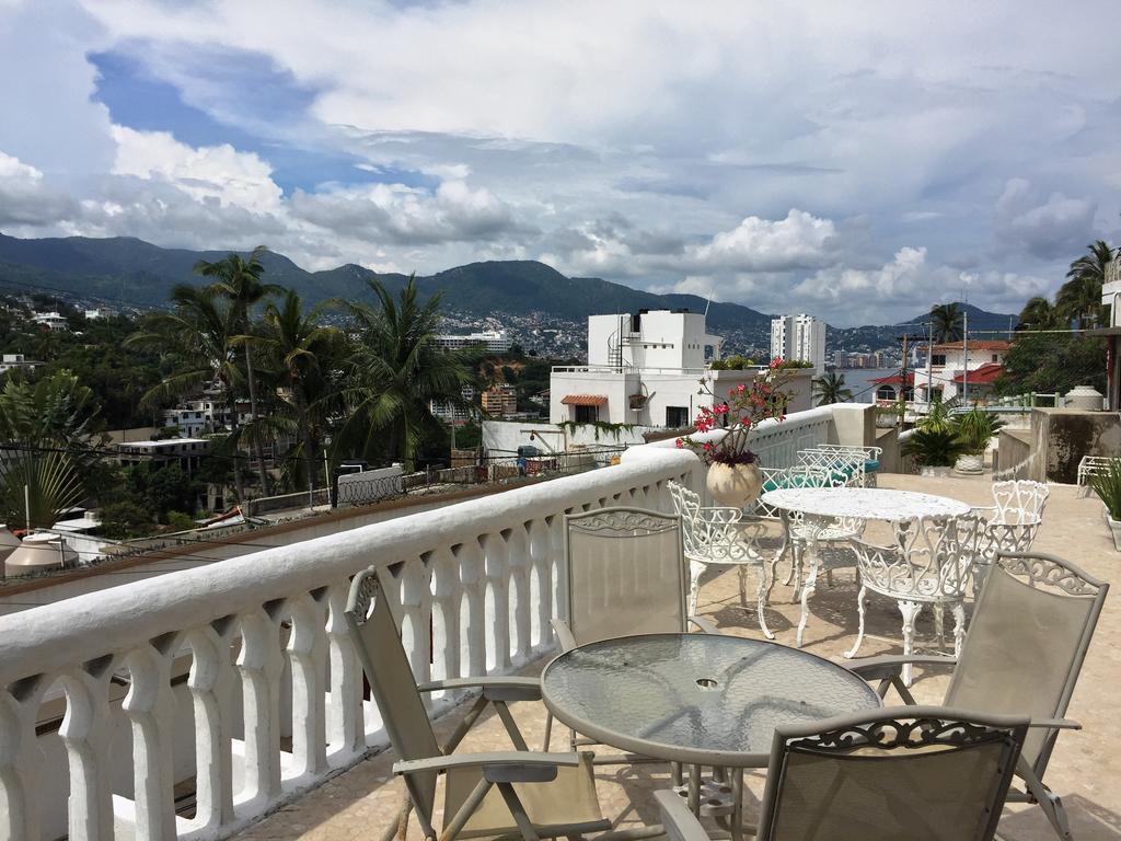 Villa Palmitas Acogedor Departamento Nivel Piscina Gigante Jardines Acapulco Bagian luar foto